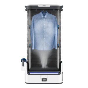 Aparat vertical automat cu aburi, de netezire a cutelor, igienizare si improspatare, Tefal Care For You YT4050E1, 1800W, abur variabil 65 g/min, 2L, detector rezervor gol,...