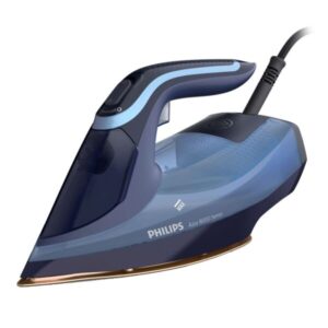 Fier de calcat Philips DST8020/20 Seria 8000, 3000W, talpa Steamglide Elite Rosecopper, OptimalTemp, Abur 55 g/min, jet de abur 240 g, capacitate rezervor 300ml, Detartrare...