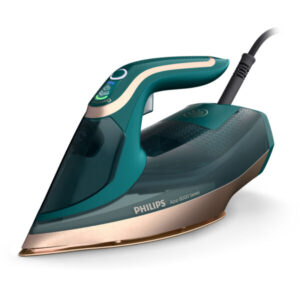Fier de calcat Philips DST8030/70 Seria8000, 3000W, OptimalTemp, talpa Steamglide Elite si DinamiQ, pompa Turbosteam Abur 70 g/min, jet de abur 240 g, capacitate rezervor 350ml,...