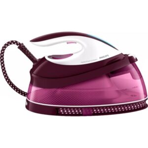 Statie de calcat cu abur Philips PerfectCare Compact GC7842/40, 2400W, 6.5 bari,jet de abur continuu 120 g/min, jet de abur 400g, talpa SteamGlide, OptimalTemp, rezervor fix...