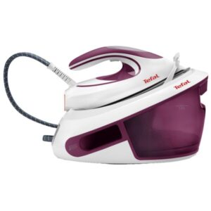 Statie de calcat Tefal Express Anti-Calc SV8054E0, 2800W, 6.5 bari, jet de abur 420 g/ min, abur variabil 0-120g/min, talpa Durilium AirGlide, rezervor de apa 1.8 L, oprire...