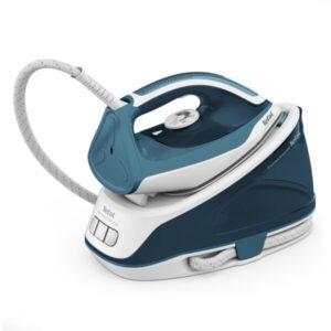 Statie de calcat Tefal Express Essential SV6115E0, 2200W, 5.2 bar, jet de abur 280 g/min, abur variabil 0-120 g/min, rezervor detasabil 1.4L, oprire automata, sistem...