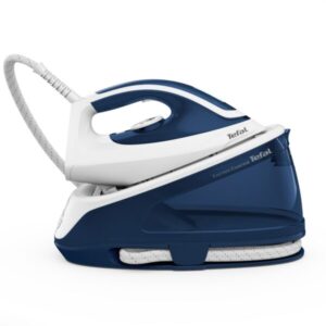 Statie de calcat Tefal Express Essential SV6116E0 , 2200W, 5.3 bari, jet de abur 270 g/min, abur variabil 0-120g/min, talpa Xpress Glide, rezervor apa 1.4 L, oprire automata,...